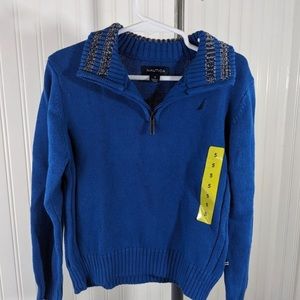 Nautica blue sweater